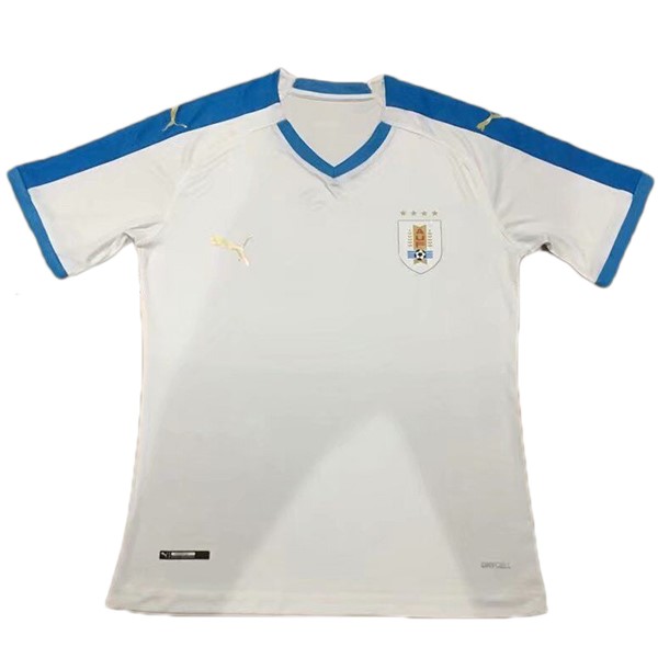 Camiseta Uruguay Segunda equipación 2019 Blanco
